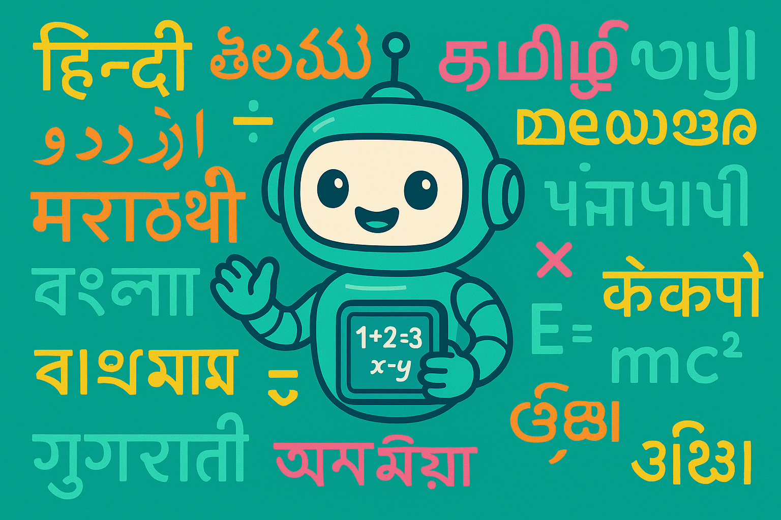 Students and teachers collaborating